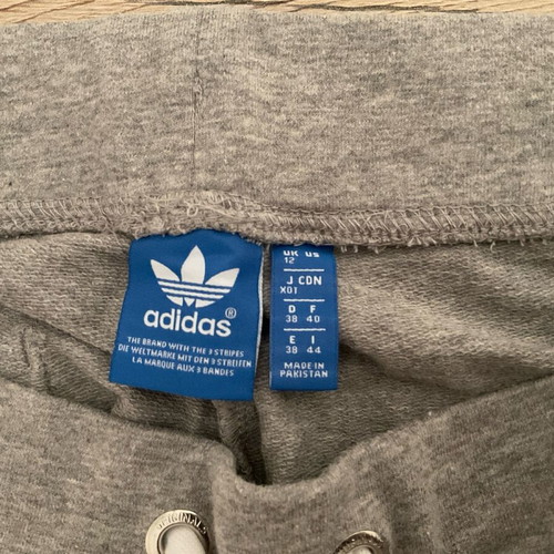 Adidas shorts new, gray, size 38