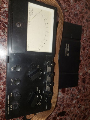 Microohmmeter Ф4104-M1 used Soviet Russian low resistance meter