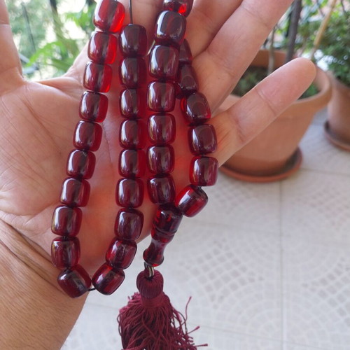 Komboloi bakelite used, 72 grams