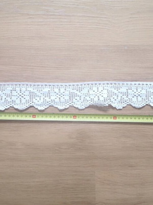 Needle lace 7.5 meters new