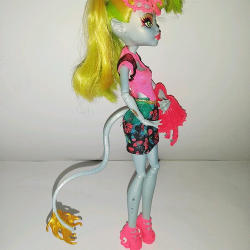 Monster High Freaky Fusion Lagoonafire doll used