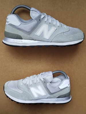 New Balance 574 маратонки номер 39 като нови бяло сиво