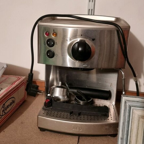 AEG coffee maker espresso machine used in very good condition