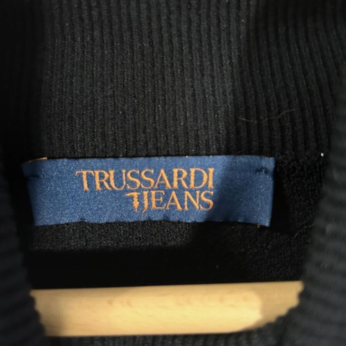 Trussardi Jeans Black Knit Dress size L like new