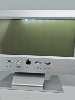Ψηφιακό επιτραπέζιο ρολόι DS-8082 με Voice Control και οπίσθιο φωτισμό σαν καινούργιο