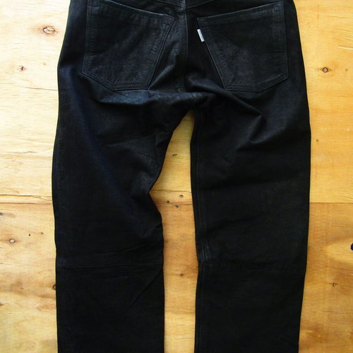 Enjoy leather motorcycle pants used, size 30