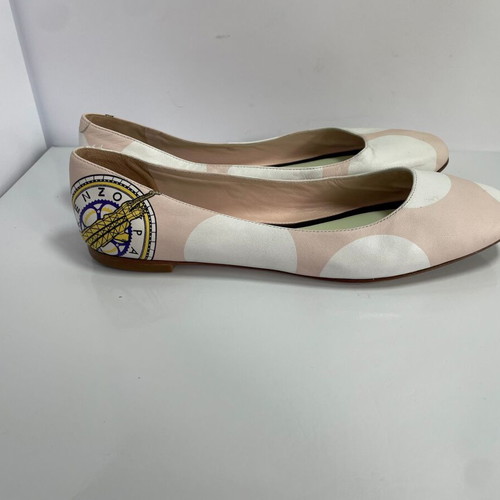 Kenzo leather ballerinas used, size 37, beige