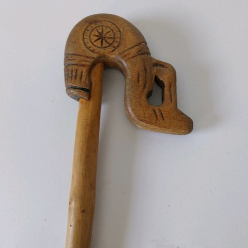 Old walking stick used