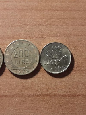 Συλλογή νομισμάτων Ιταλίας μεταχειρισμένη