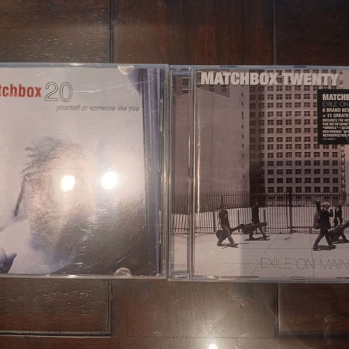 Matchbox Twenty 2 CDs Yourself or Someone Like You & Exile on Mainstream like new