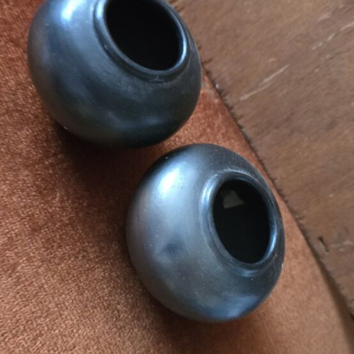 Ceramic vases Rodios used, small set of two