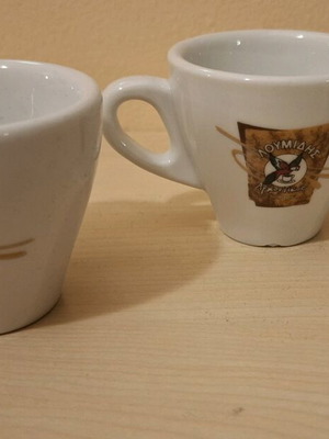 Loumidis Greek Coffee Cups set of 2 used