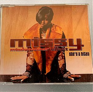 Missy misdemeanor Elliott - She's a bitch made in Europe 3-trk cd single