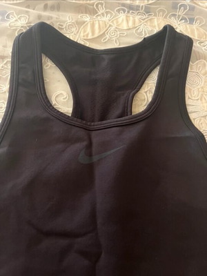Nike sports tank top, black, size S