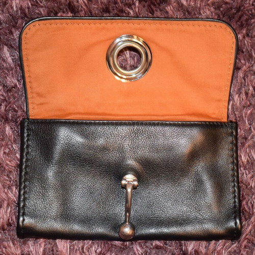 Milene Berger clutch black like new