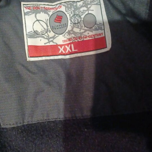 Men's jacket black, like new, size XXL