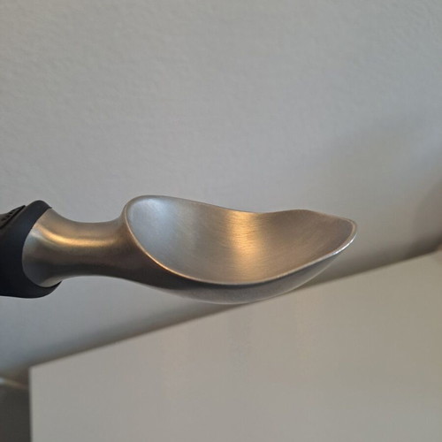 OXO Good Grips ice cream scoop used, stainless steel