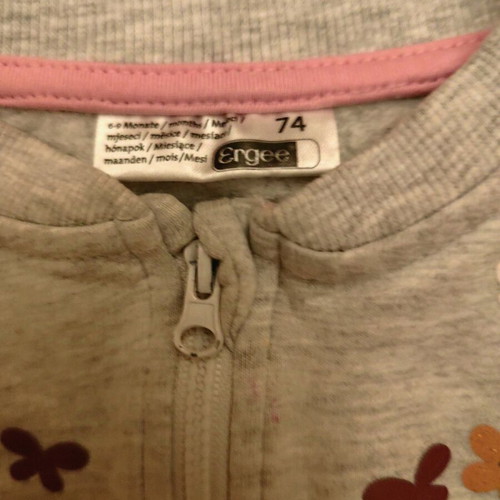 Ergee grey jacket 74 cm like new