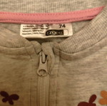 Ergee grey jacket 74 cm like new