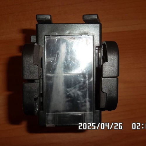 Car phone holder used with suction cup and 2-axis adjustment