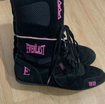 Everlast boxing boots size 39, leather