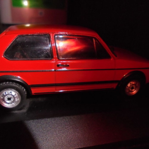 Volkswagen Golf GTI 1976 red miniature car new