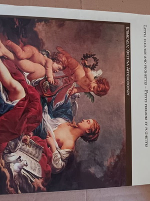 Bach music book used