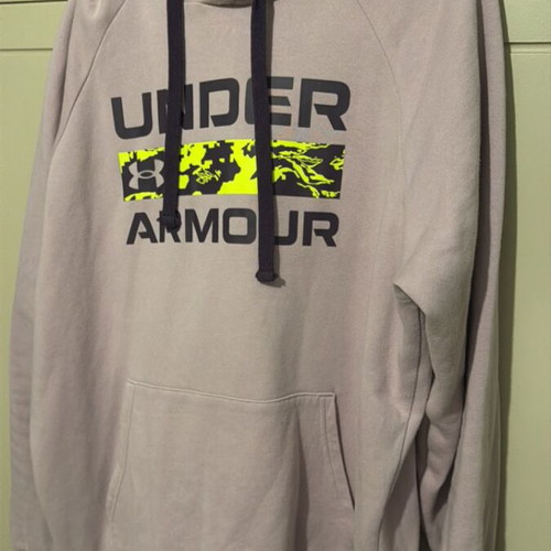 Under Armour hoodie like new, size L, pink and purple