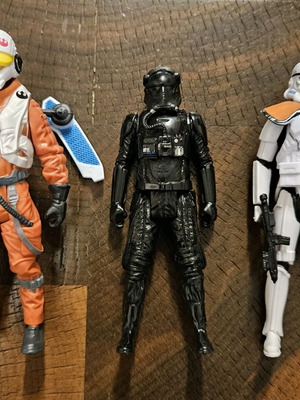 Hasbro Star Wars φιγούρες δράσης μεταχειρισμένες, σετ 3 τεμαχίων