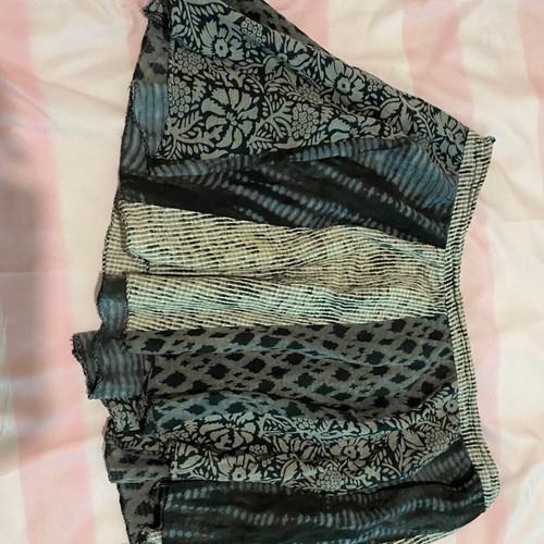 Cuesta Blanca skirt used, size M, blue and black