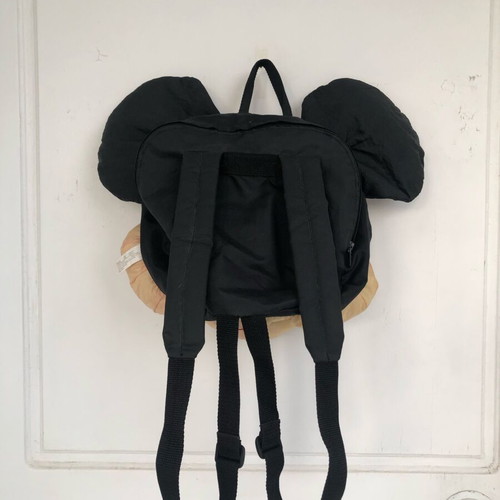 Mickey Mouse Clubhouse backpack used, black, foam material