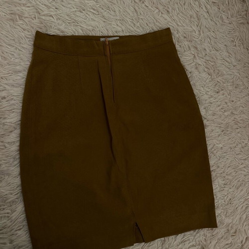 Skirt brown excellent quality like new, size M 38 10