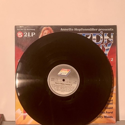 Hard 'N Heavy Vol. 2 Double Vinyl LP used, original 1990 German pressing