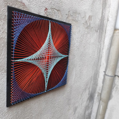 NOVA Handmade 3D String Art Wall Decor