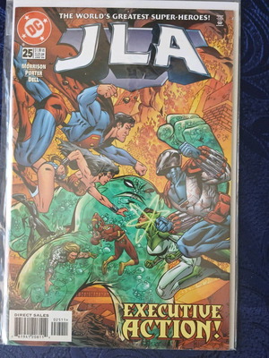 JLA #25 Grant Morrison like new