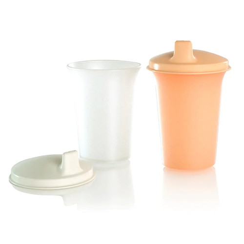 Bebe Tupperware cups 180 ml new, set of 2