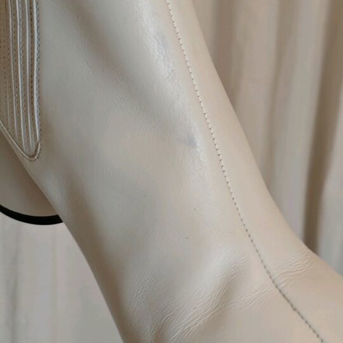 Marc Jacobs leather ankle boots new, white, size 40