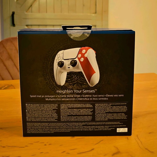 PlayStation 5 DualSense God of War 20th Anniversary limited edition new