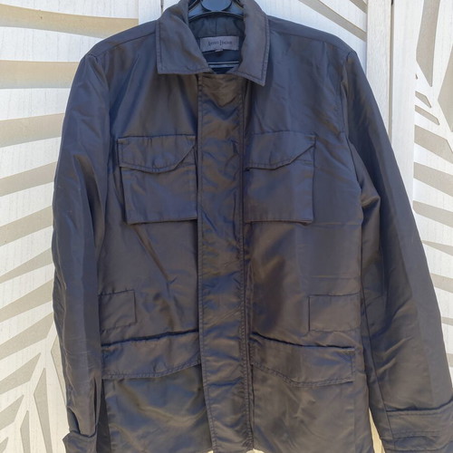 Artisti Italiani men's windbreaker jacket black, like new, zipper broken
