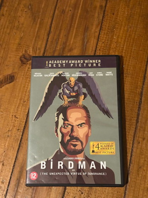 Birdman DVD used with English subtitles, comedy drama