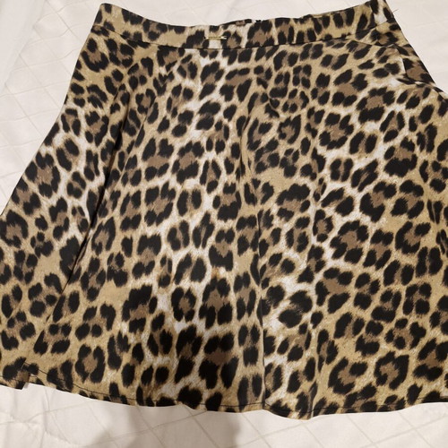 Artigli mini skirt like new, size 42, black and brown