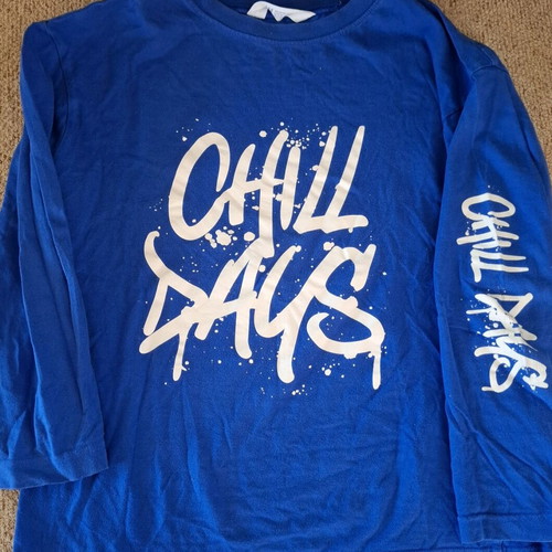 T-shirt long sleeve used, set of 4 for ages 10-12