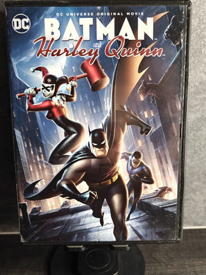 Batman and Harley Quinn DVD movie used with Greek subtitles