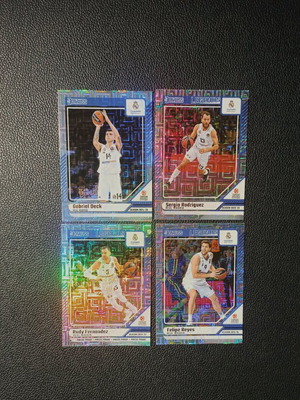 Panini Donruss Real Madrid 4 Cards 2024-2025 New Set