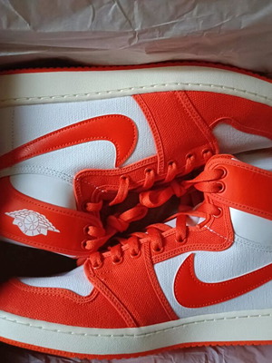 Nike Air Jordan 1 KO Rush Orange new, size 45