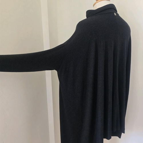 Jersey type blouse used one size gray A.L.E.