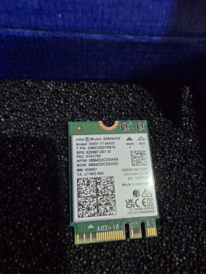 Intel Wireless-AC 9260NGW WiFi and Bluetooth M.2 Card New
