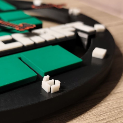 Minecraft wall clock Creeper 3D printed new, analog quartz