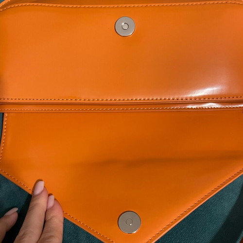 Zara orange shoulder bag like new