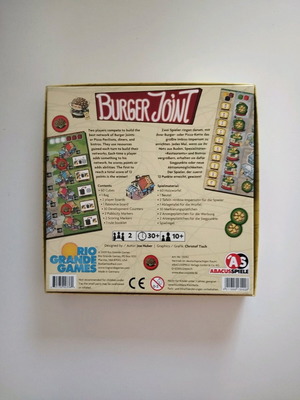 Burger Time board game used